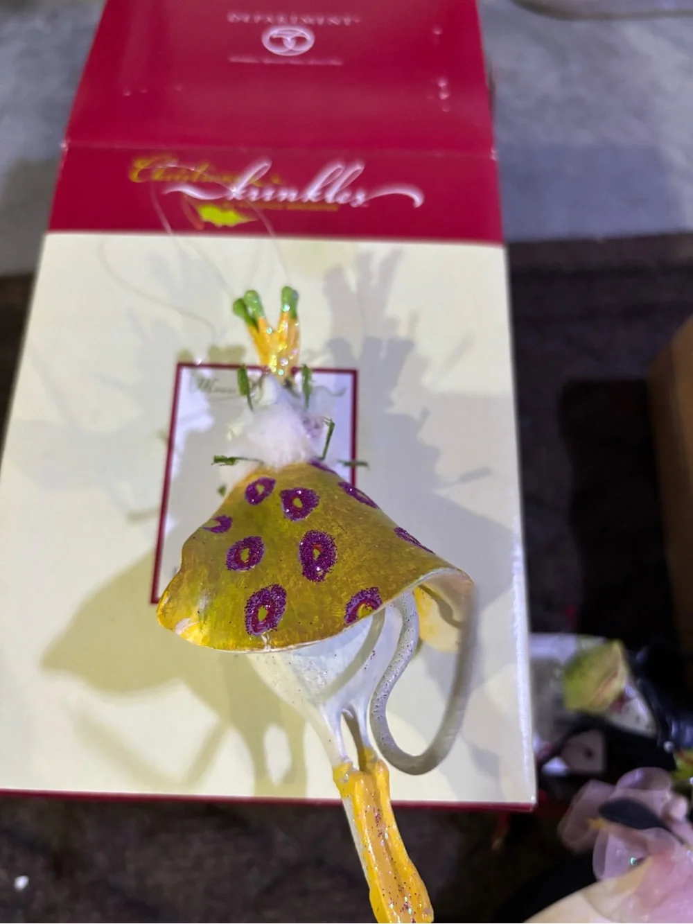 Department 56  Krinkles , Patience Brewster ornaments, 4 total